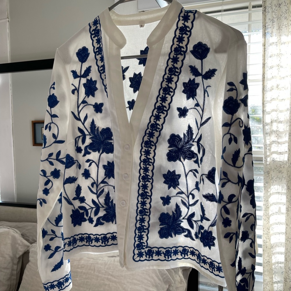 Embroidered Top